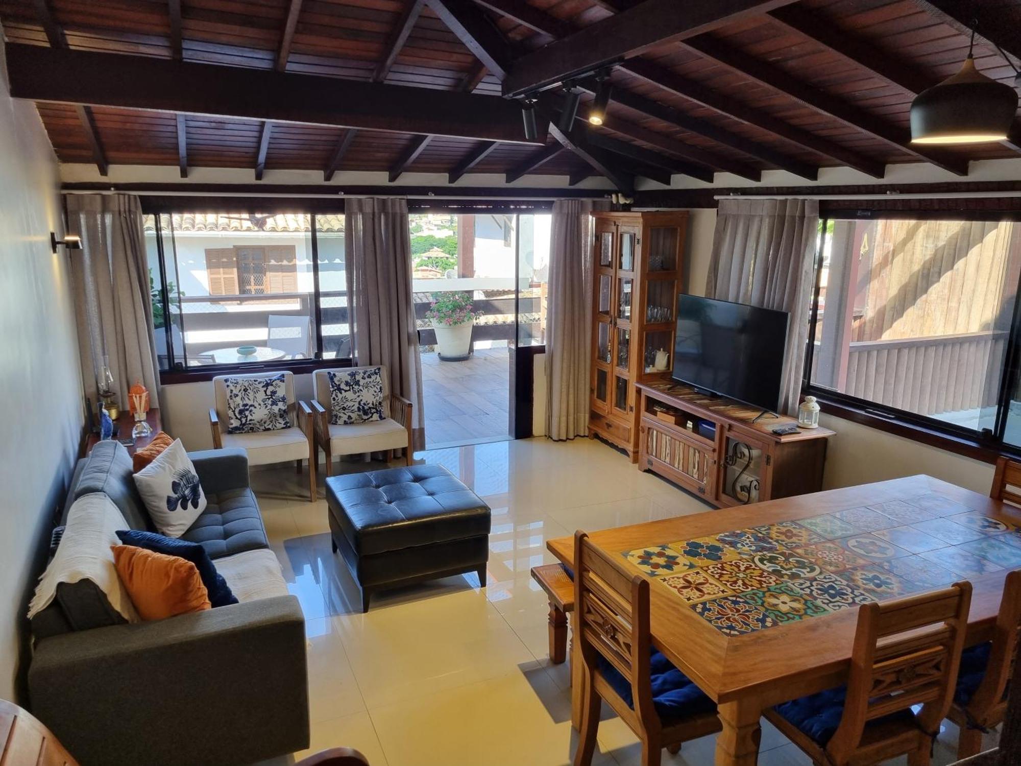 Villa Casa Aprazivel No Alto De Buzios Esterno foto